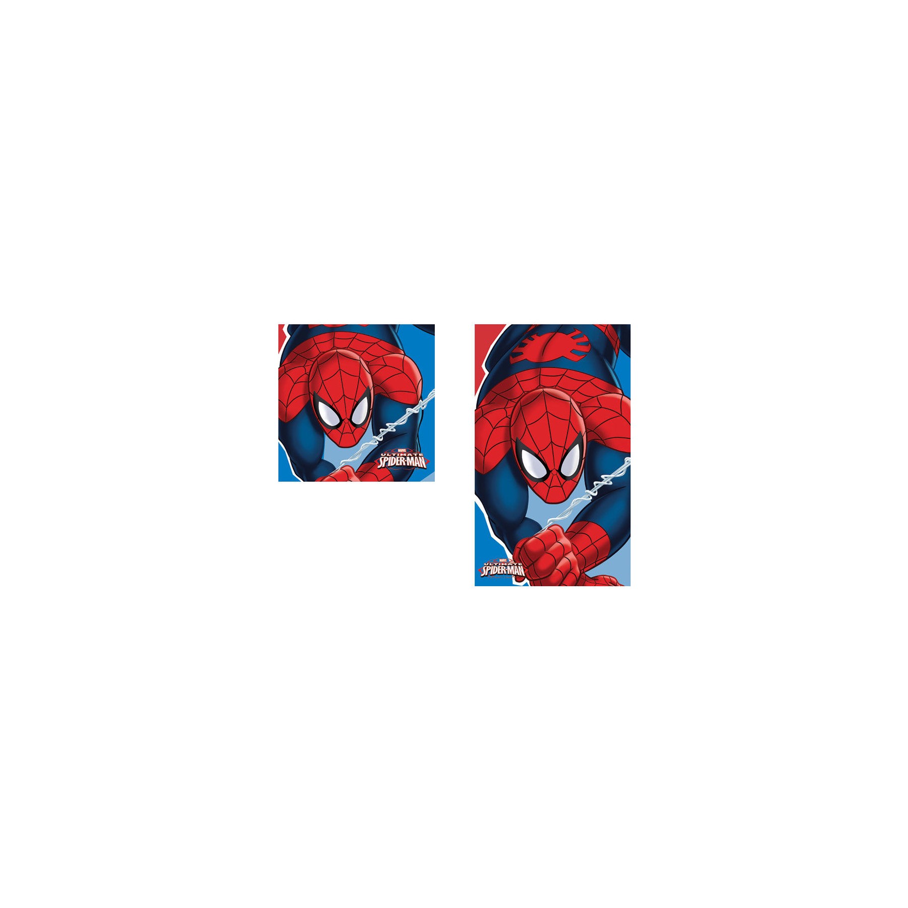 Set toallas manos Spiderman Marvel microfibra