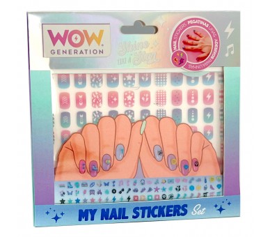 Pegatinas uñas Wow Generation