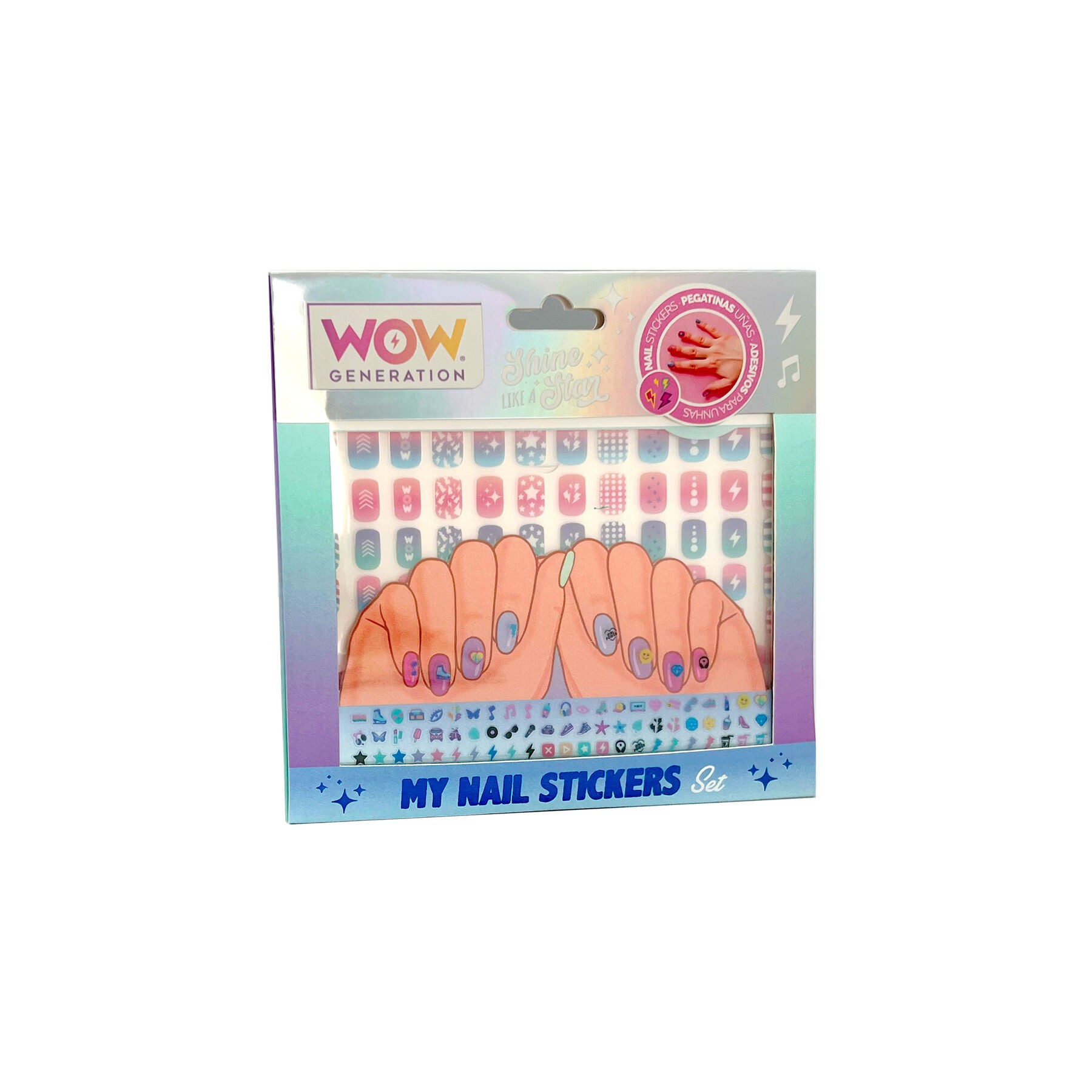 Pegatinas uñas Wow Generation