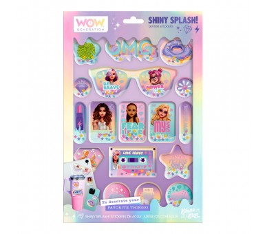 Pegatinas agua Wow Generation