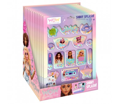 Pegatinas agua Wow Generation