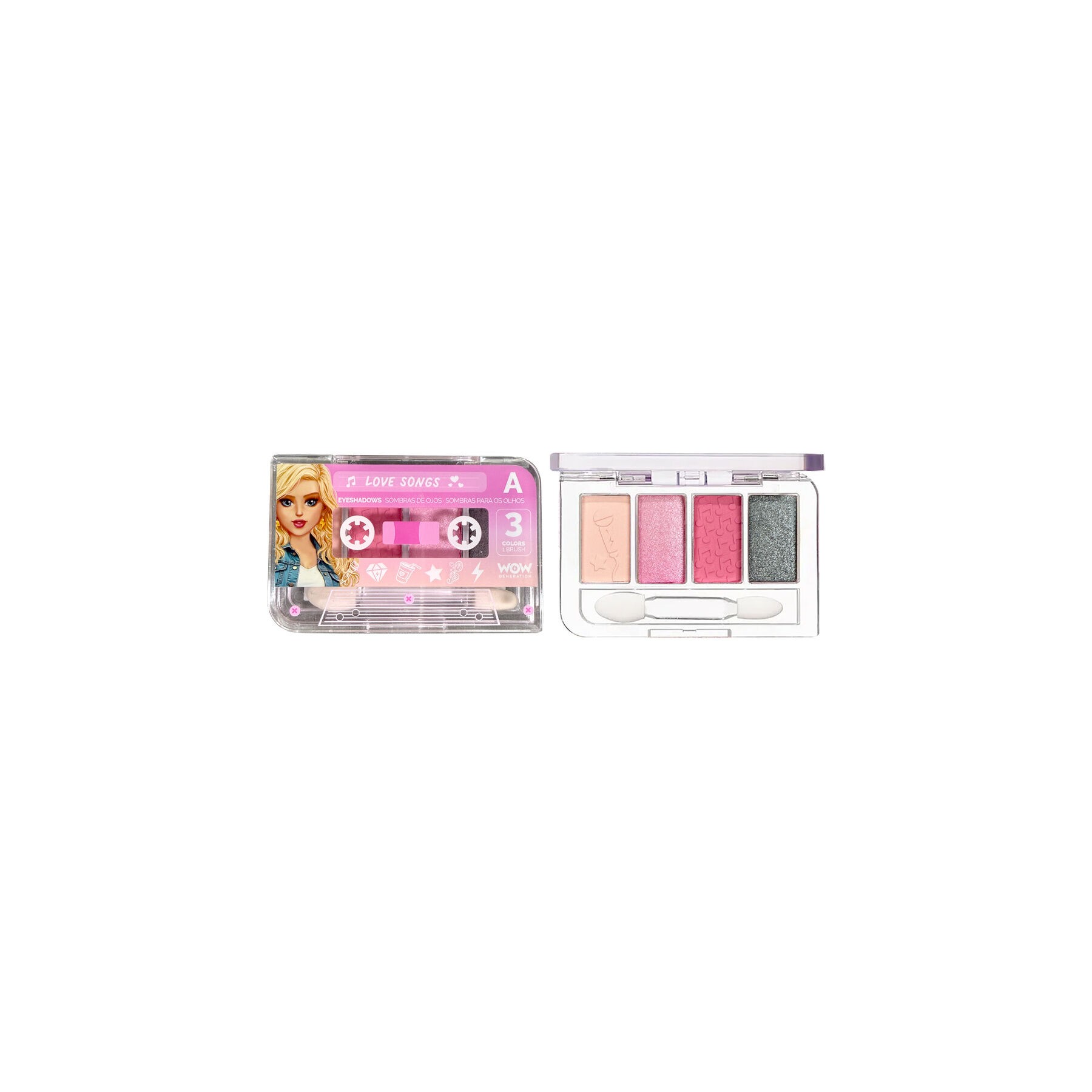 Paleta de sombras mini Cassette Wow Generation surtido