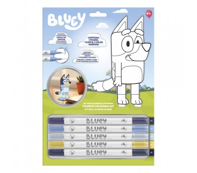 Set colorear Bluey