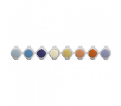 Pinta con numeros en lienzo + acuarelas Bluey