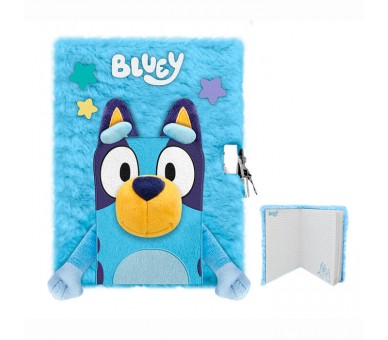 Cuaderno peluche A5 Bluey