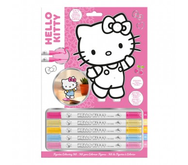 Set colorear Hello Kitty and Friends