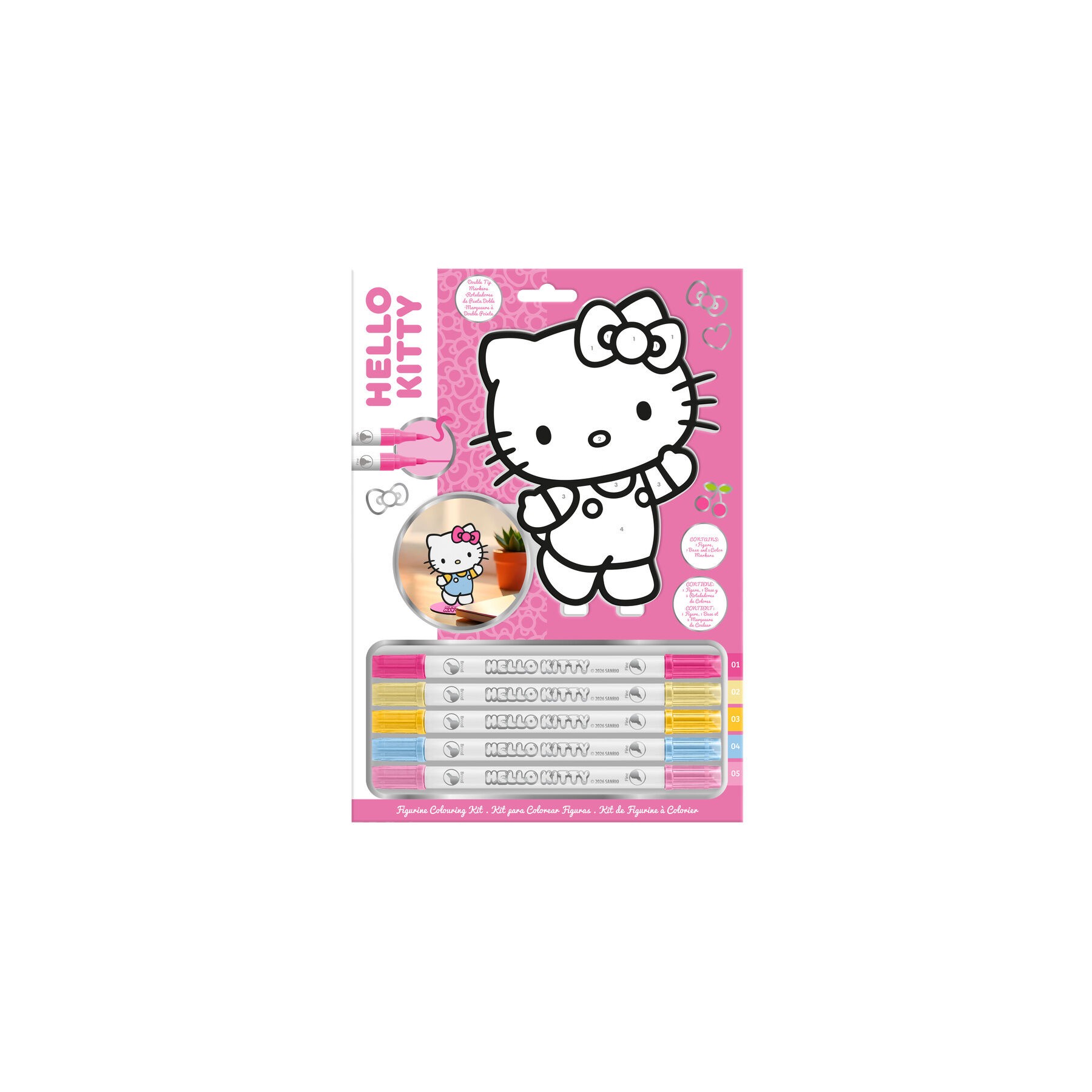 Set colorear Hello Kitty and Friends
