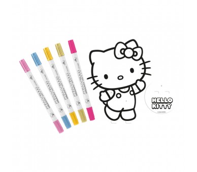 Set colorear Hello Kitty and Friends