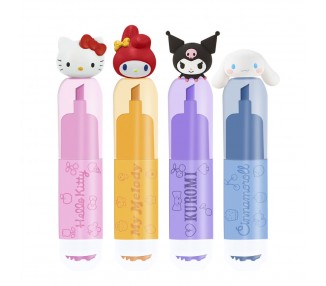 Blister 4 subrayadores Hello Kitty and Friends