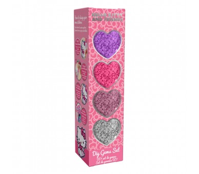 Crea tus pegatinas con gemas Hello Kitty and Friends