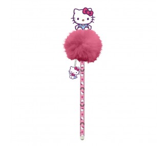 Boligrafo pompom Hello Kitty and Friends