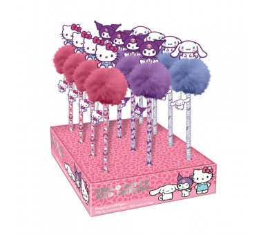 Boligrafo pompom Hello Kitty and Friends