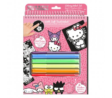 Libreta + rotuladores Hello Kitty and Friends