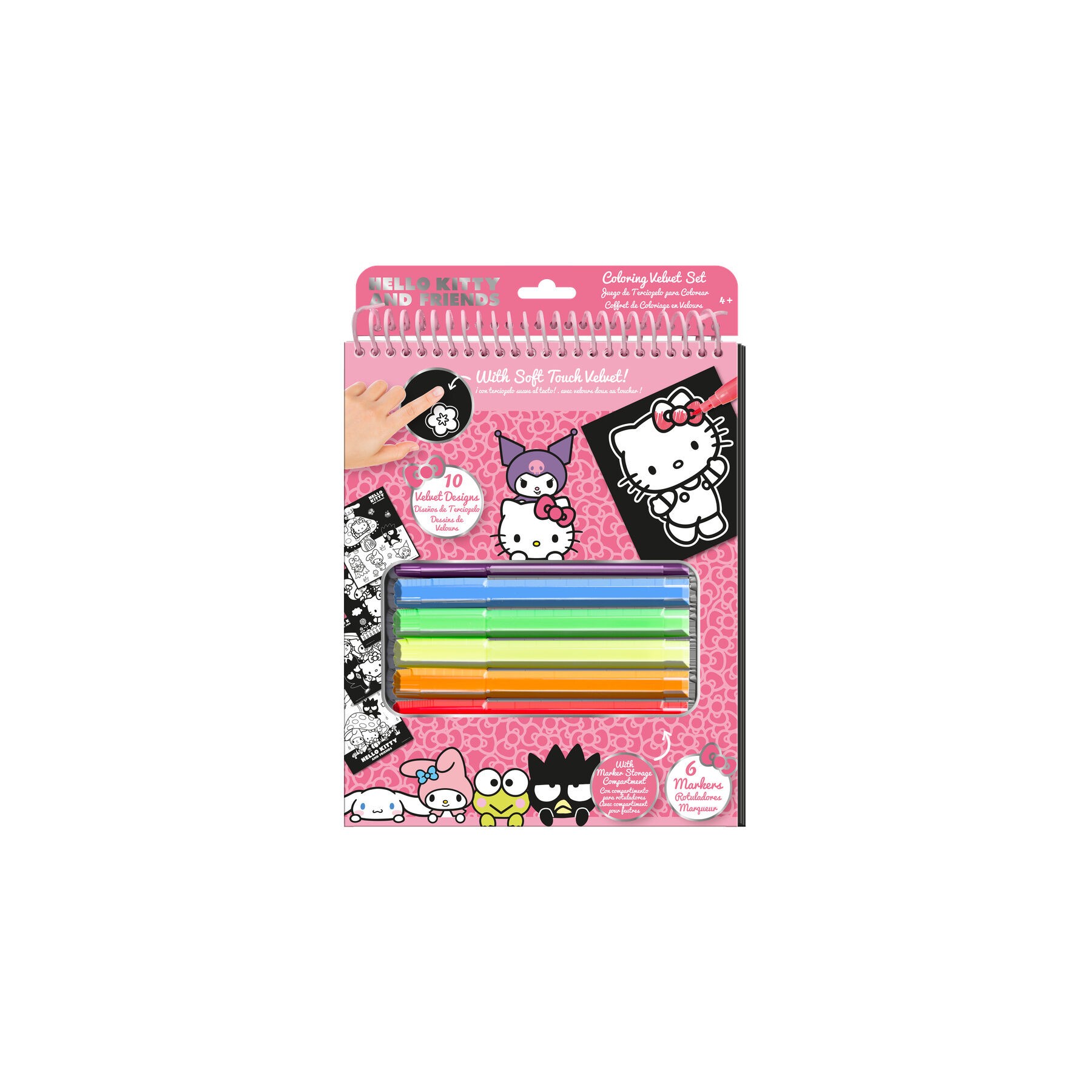 Libreta + rotuladores Hello Kitty and Friends