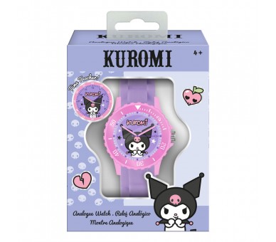 Reloj analogico Kuromi Hello Kitty