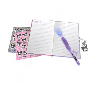 Diario + boligrafo magico Kuromi Hello Kitty