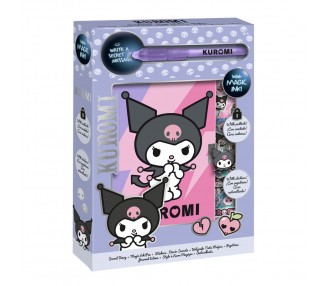 Diario + boligrafo magico Kuromi Hello Kitty