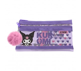 Set papeleria portatodo Kuromi Hello Kitty