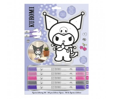 Set colorear Kuromi Hello Kitty