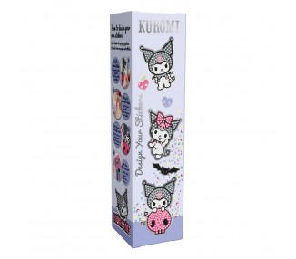 Crea tus pegatinas con gemas Kuromi Hello Kitty