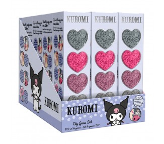 Crea tus pegatinas con gemas Kuromi Hello Kitty