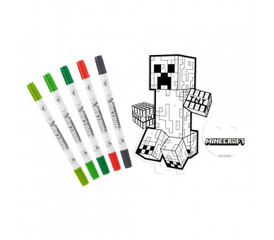 Set colorear Minecraft
