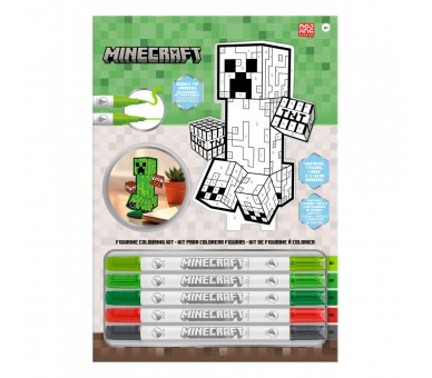 Set colorear Minecraft