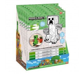 Set colorear Minecraft