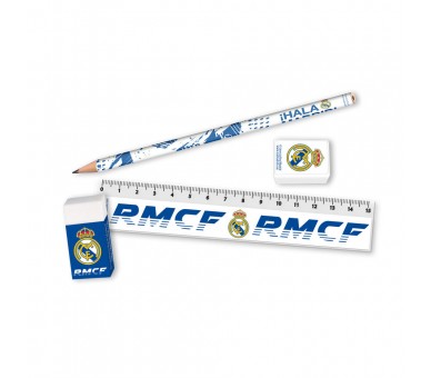 Set papeleria portatodo Real Madrid