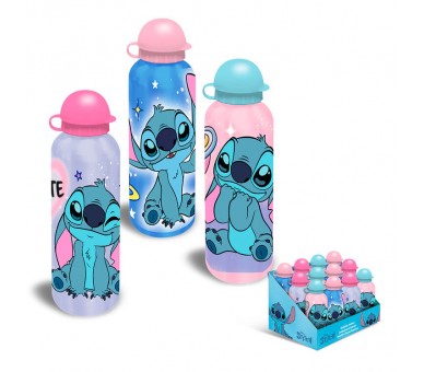 Cantimplora aluminio Stitch Disney 500ml surtido