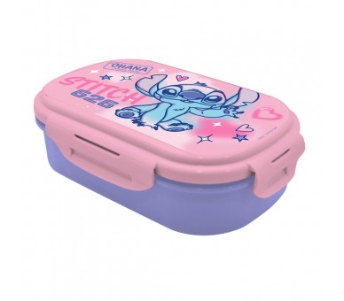 Sandwichera + cubierto Stitch Disney