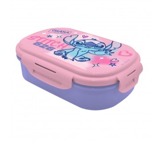 Sandwichera + cubierto Stitch Disney