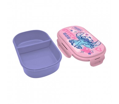 Sandwichera + cubierto Stitch Disney