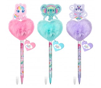Boligrafo pompon topper 3D Sweet Dreams & Friends surtido