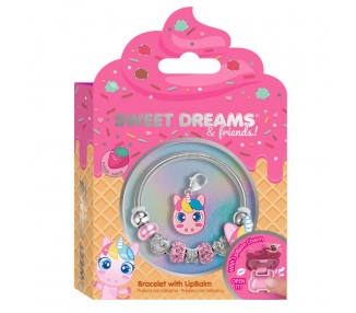 Pulsera con balsamo labial Sweet Dreams & Friends surtido