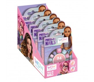 Set 24 uñas adhesivas Wow Generation