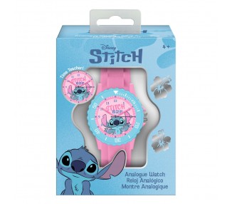 Reloj analogico Stitch Disney