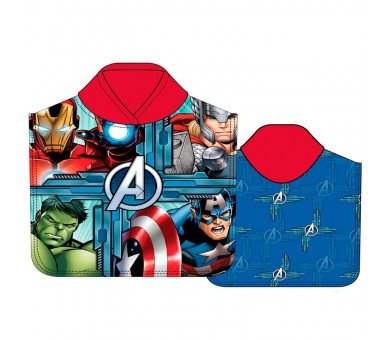 Poncho toalla Los Vengadores Avengers microfibra