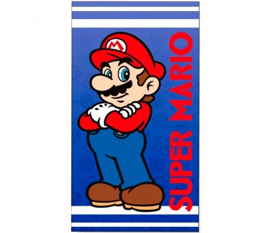 Toalla Super Mario Bros algodon