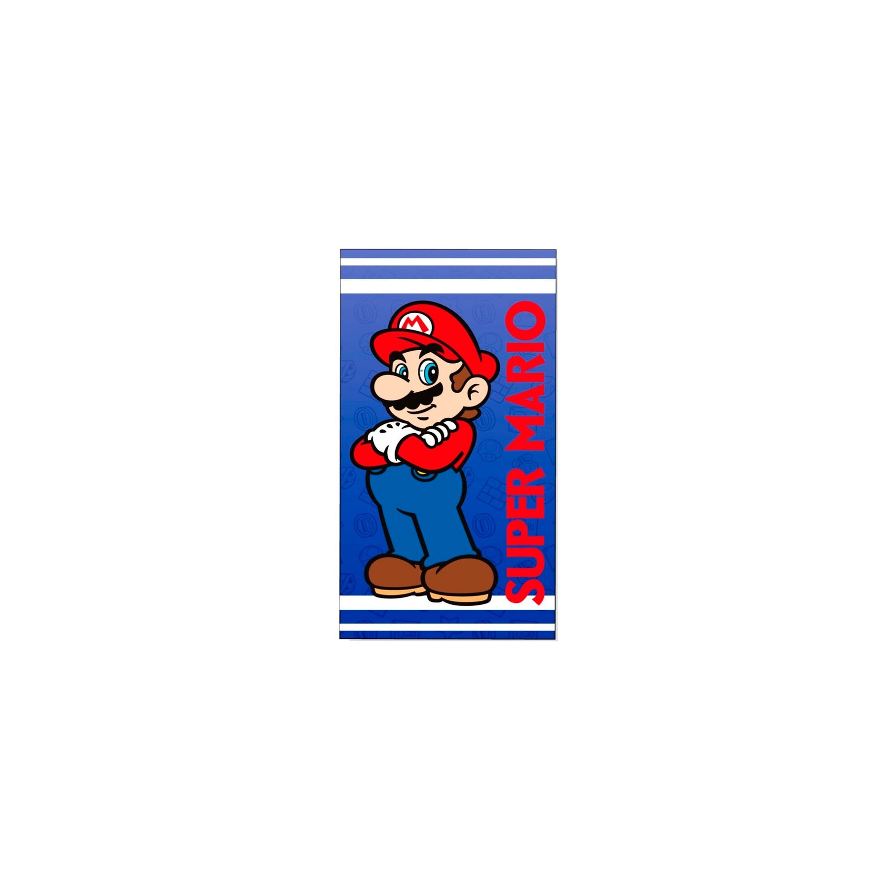 Toalla Super Mario Bros algodon