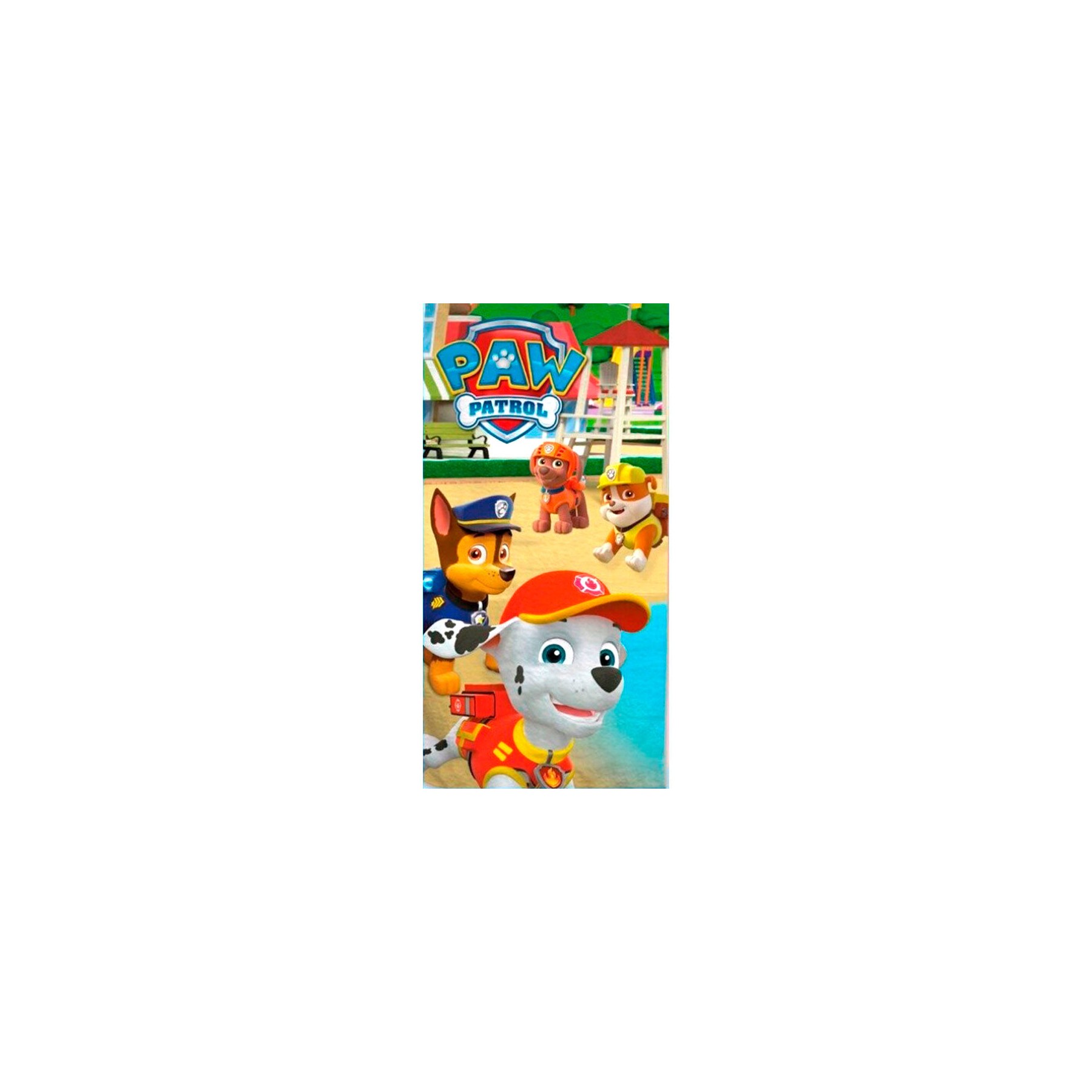 Toalla Patrulla Canina Paw Patrol microfibra