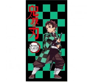 Toalla Tanjiro Kamado Demon Slayer Kimetsu no Yaiba microfibra