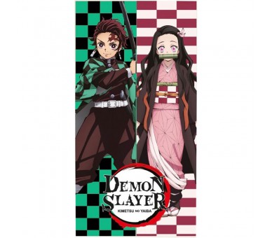 Toalla Demon Slayer Kimetsu no Yaiba microfibra