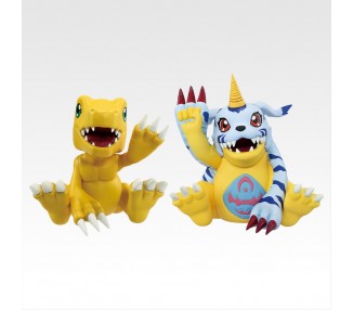 Figura Ichibansho Agumon & Gabumon Clash of Light and Darkness Digimon Adventure 7cm