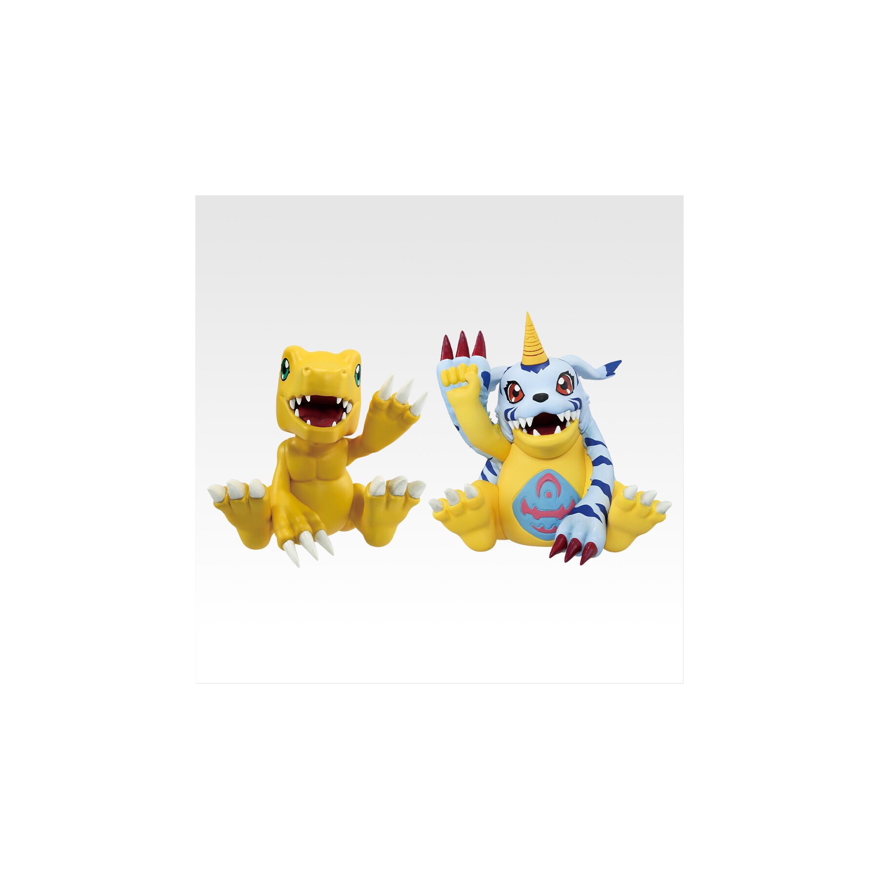 Figura Ichibansho Agumon & Gabumon Clash of Light and Darkness Digimon Adventure 7cm