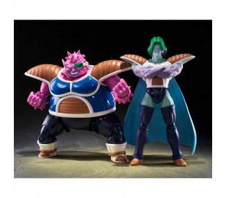 Set 2 figuras S.H. Figuarts Dodoria & Zarbon Bardock the Father of Goku Dragon Ball Z 16cm