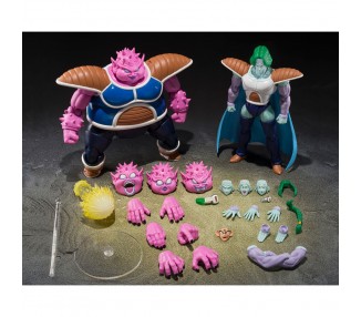 Set 2 figuras S.H. Figuarts Dodoria & Zarbon Bardock the Father of Goku Dragon Ball Z 16cm