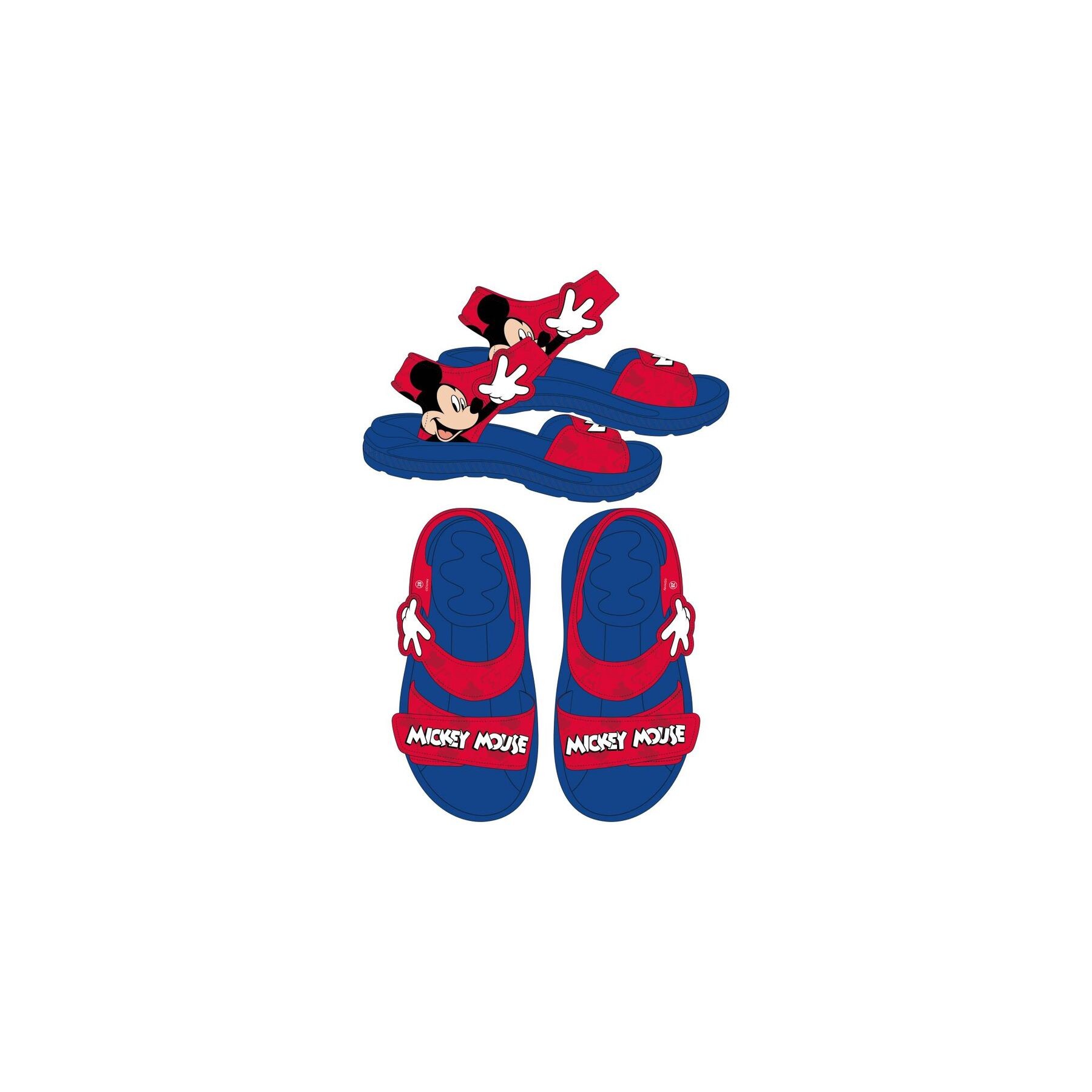 Sandalias Mickey Disney