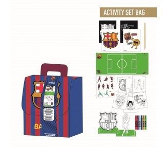 Set coloreable mochila F.C. Barcelona