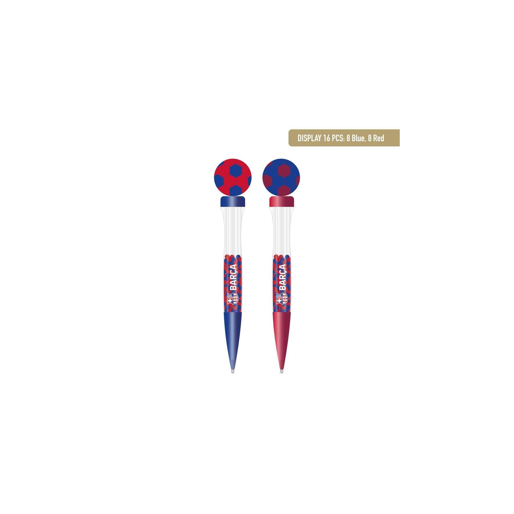 Boligrafo giratorio F.C. Barcelona surtido